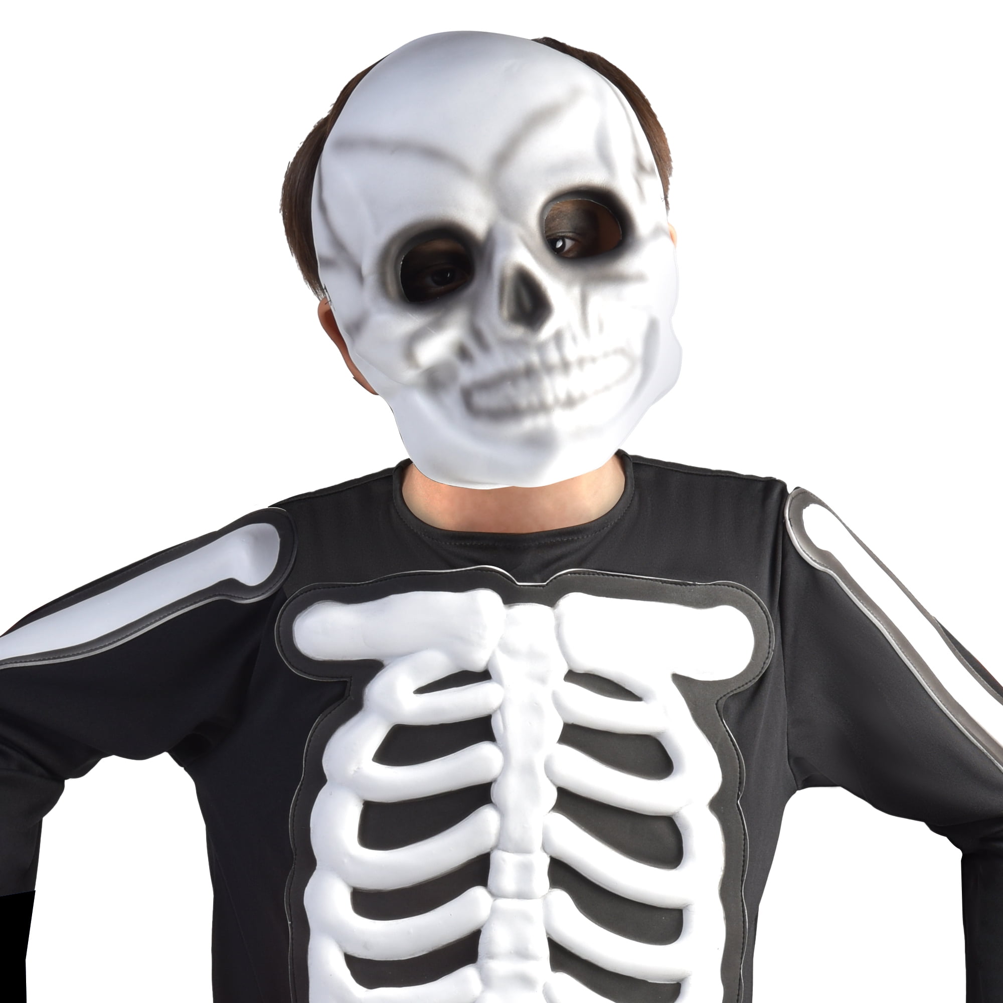3D Skeleton Halloween Costume for Children, Boy's Size S (6/7), by way to Celebrate