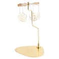 thumbnail image 3 of Rotating Spinner Candle Tea Light Holder Rotating Candle Holder Table Home Desktop Decor Rose, 3 of 8