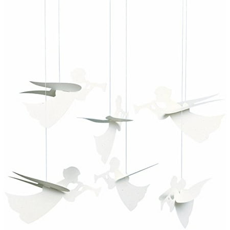 Flensted Mobiles Angel Hanging Mobile 16 Inches Cardboard