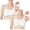 Blue 1PCS & Green 1PCS, variant on Girls Seamless Comfort Bras 2 Pack, Breathable Soft Everyday Wear Solid Color No Padding Support Cami Bralette , 9-16 Years