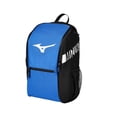 thumbnail image 1 of Mochila Mizuno Youth Future Royal Black con mangas de murciélago, 1 of 2