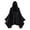 Black, variant on EDFBUYKRS Female Long Sleeve Hoodie Cape Women Hollween Cloak Fashion Solid Hooded Coat Matching Sweatshirt Outerwear Garment Xxl