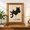 Black Cat Martini-Framed-16"L x 12"W, variant on Framed 3d Textured Wall Art Red Martini Duck Canvas Prints Minimalist Cocktaill Pictures Decor Funny Rustic Bar Cart Artwork For