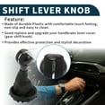 thumbnail image 3 of Unique Bargains Gear Shifter Knob w/ Cover 6 Speed Manual Stick Shifter Knob for Mini Cooper F55 F56 Faux Leather, 3 of 6