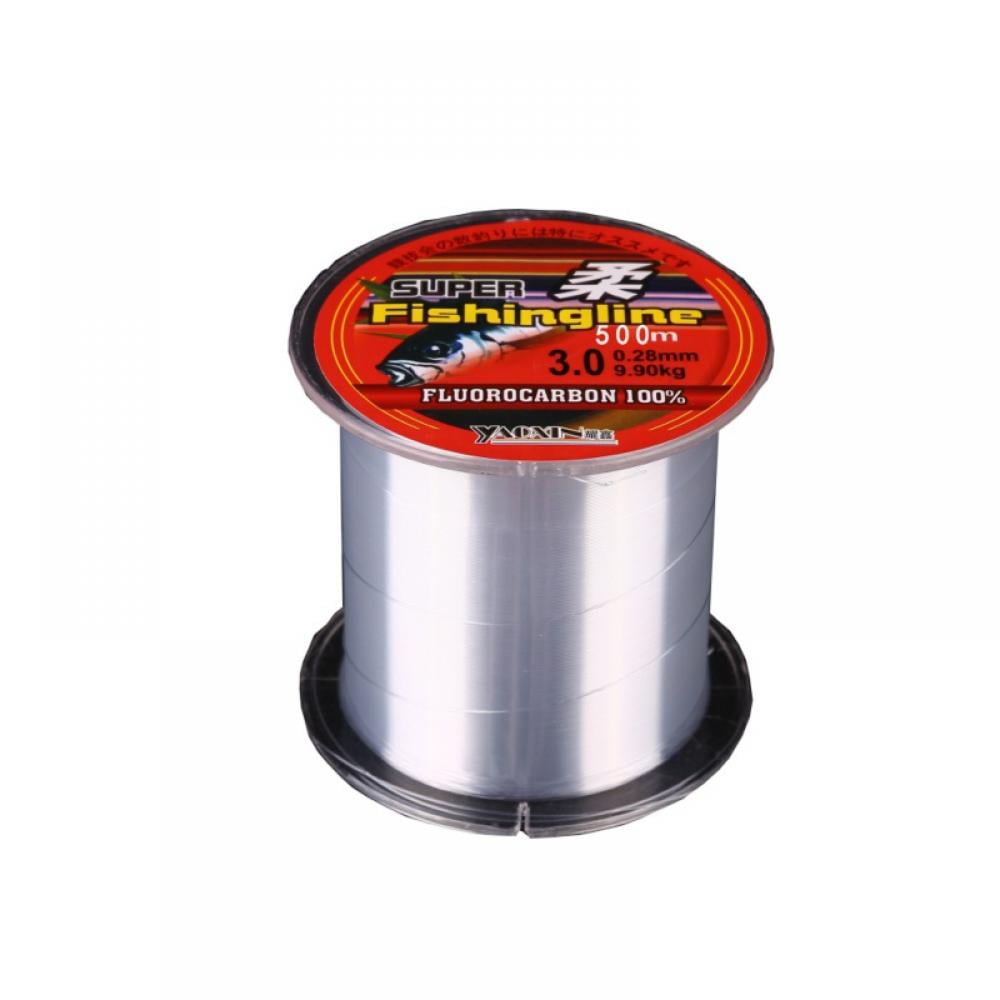 Fishing Line Tackle Fluorocarbon Super Strong Japanese 100-500m Nylon Fish Line 