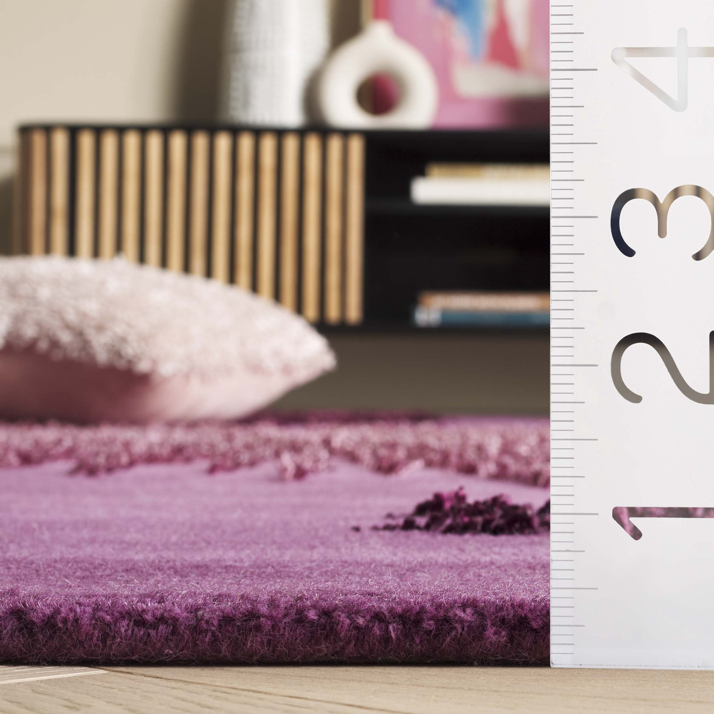 SAFAVIEH Soho Fiesta Geometric Area Rug, Purple, 5' x 8'
