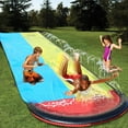 thumbnail image 7 of Slip and Slide Water Slide for Kids and Adults -16FT Long Giant Adult Slip and Slide for Outside with 2 Surfboards, Build in Splash Sprinklers, Water Slide for Backyard Outdoor Kids Toys Games, 7 of 7