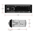 BOSS Audio Systems 611UAB Car Audio Stereo System Single Din
