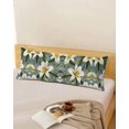 thumbnail image 5 of Spring Blooms Botanicals Body Pillow Cover 20 x 54 Inch Decorative Pillow Cover Watercolor Floral Lumbar Pillowcase Seasonal Rectangle Cushion Case for Couch Sofa Bed Living Room, 5 of 7