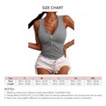thumbnail image 5 of Camiseta Sin Mangas con Cremallera,Top Sin Mangas para Mujer Camiseta Sin Mangas con Cuello En V para Mujer Camiseta Sin Mangas con Cremallera Frontal Materiales Ecológicos, 5 of 5