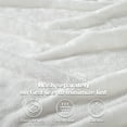 Superior Solid Fleece Soft Plush Blanket, Full, White