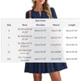 thumbnail image 3 of BUIGTTKLOP Summer Dress for Women Short Sleeve Short Dresses V Neck A Line Pleated Flowy Mini Dresses, 3 of 6