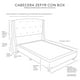 thumbnail image 3 of Box Base Cama Queen Size + Cabecera Zefyr Beige Dicasa  Zefyr Dolum, 3 of 8
