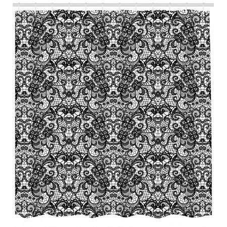 Gothic Shower Curtain Classical Bridal Composition Vintage Spring