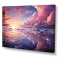 thumbnail image 2 of Designart "Adorable Scenic Clouds IV" Clouds Wall Art Living Room, 2 of 7