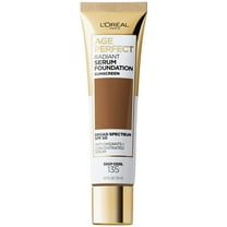 L'Oreal Paris Age Perfect Radiant Serum Foundation Makeup, 135 Deep Cool, 1 fl oz