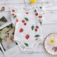 thumbnail image 2 of KTMKH Baby Girls And Boys Flying Sleeve Born To Crawl Off Roading Cute Bodysuit Baby Romper For 9-12 Months, 2 of 9