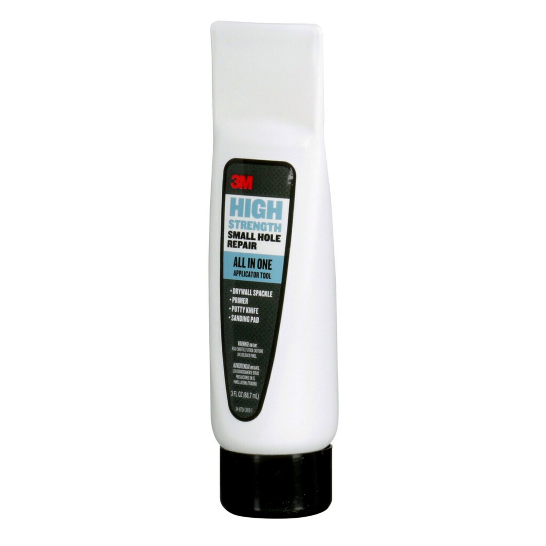 3M High Strength Small Hole Filler, 3 oz., Paint Primer, Wall Patch, White, All In One Applicator Tool, 1 Pack