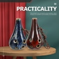thumbnail image 2 of Principiante musical Cerámica Ocarina Principiante Instrumento Práctica 6-agujero Ocarina, 2 of 8