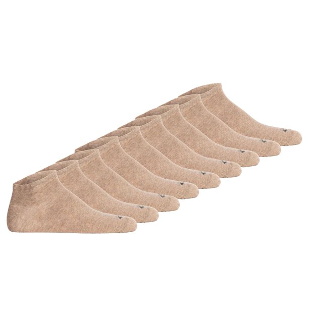 camel active calcetine para hombre, paquete de 9 - Calcetines básicos, algodón orgánico Beige 43-46