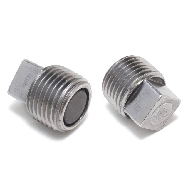 Trans Dapt Oil Drain Plug 9064 1/2 Inch Square Drive Head; 1/2 Inch NPT; With Magnetic Tip