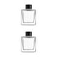 thumbnail image 2 of Bewildely Juego de difusor de aromaterapia - Vidrio cuadrado con ambientador reciclable para dormitorio 50 ml (22 puertos) 2piezas, 2 of 6