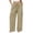 Khaki-01, variant on Nugftut Womens Cargo Pants with Pockets Casual Hiking Pants Lightweight Outdoor Travel Pant S-2XL