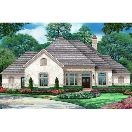 015-1158: Contemporary European 3 Bed, 4 Bath Luxury Home Plan, 3773 Sq Ft: Full Blueprints with License to Build by Home Plan Marketplace - Lesuto