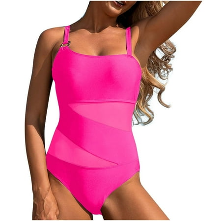 BeAi Classic One Piece Swimsuits for Women Strapless Bikini Sets for Women Thong Modest Swimwear for Women 2 Piece Sexy White Beachwear Women Criss Cross Back Previous Orders