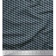 thumbnail image 1 of Soimoi Modal Satin Tissu Chevrons Tissu Imprimé 1 Yard 42 Inch Wide, 1 of 3