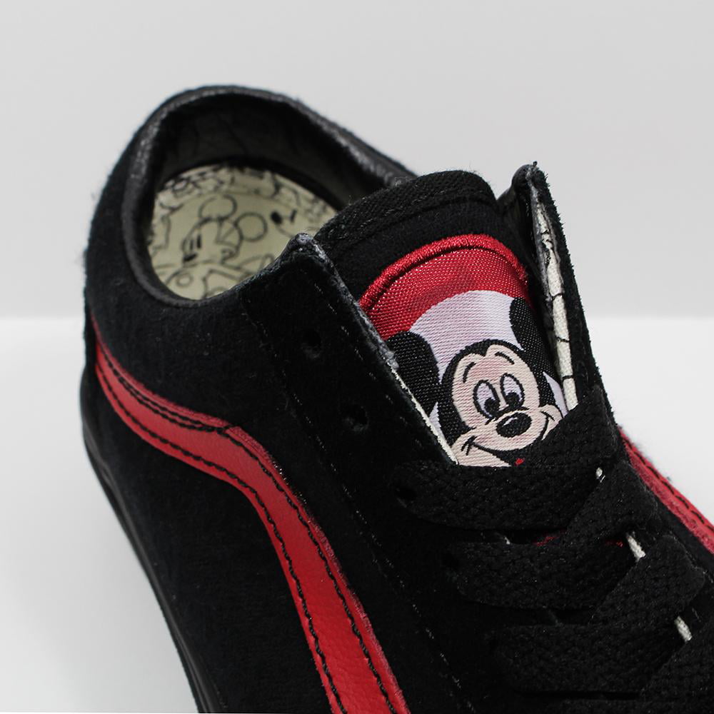 calidad mundo Inactivo Vans Old Skool Disney Mickey Mouse Club Skate Shoes Size Men's 3.5 Women's  5 - Walmart.com