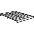 thumbnail image 3 of EDTara Wavy Pattern Metal Platform Bed Frame, Steel Slat Support, No Box Spring Needed, Easy Assembly, 3 of 9
