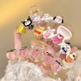 thumbnail image 2 of Sanrio-Pinza para el pelo con forma de garra de dibujos animados, accesorio de cola de caballo con forma de corazón, Flash fino, transparente, 2 of 4