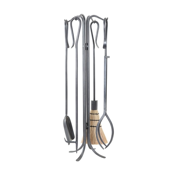 Minuteman International Ensemble d'Outils de Cheminée 5 Pcs, Graphite