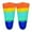 Multicolor, variant on Hgallory Kids Adults Swimming Fins Free Diving Short Silicone Fins Diving Training Snorkeling Equipment