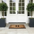 thumbnail image 4 of A1 Home Collections Natural Coir & Rubber Door Mat, Long-Lasting Entrance Doormats for Front Door, Thick & Non-Slip Durable Outdoor Entry Mat 24" x 39", 4 of 7