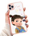 thumbnail image 1 of Funda de teléfono pintada con chica divertida para Iphone 12 Mini funda de teléfono con todo incluido (o140 rosa) Feliz Sencillez, 1 of 1