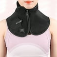 thumbnail image 7 of PMVFHDE Heated Scarf For Men And Women With Massage Function USB Charging Winter Scarf Switches Neck Heating Pad Black, 7 of 7