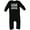 AB-Black, variant on No Place Like Home Except for Mimi's & Pop Pop's House Baby Romper Coveralls