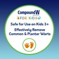 thumbnail image 3 of Compound W One Step Wart Remover Strips for Kids, 10 Medicated Strips, 3 of 14