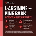 thumbnail image 4 of Havasu Nutrition L-Arginine Capsules with Pine Bark Extract, Nitric Oxide Supplement, 1800mg, 90 Count, 4 of 10
