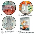 thumbnail image 3 of Designart "Laboratories: The Scientist'S Realm I" Laboratories Floater Framed Wall Decor, 3 of 5