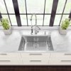 Vigo VG15066 Undermount Stainless Steel Kitchen Sink Faucet Grid Strainer and Dispenser