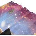 thumbnail image 3 of Coolnut Bright Cosmic Planets Bath Shower Curtain Liners 60x72in 100% Polyester Waterproof Bath Curtain with Hooks, 3 of 6