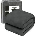 Oakias Cotton Blanket Queen Grey 350 GSM Thermal Blanket 90 x 90