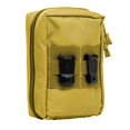 thumbnail image 4 of 3VGEAR Large MOLLE Medic Pouch - Waterproof with Clamshell Opening, Elastic Loops for Medical Supplies, Hook and Loop Strips, Rugged 600D Polyester - Coyote Tan, 4 of 4