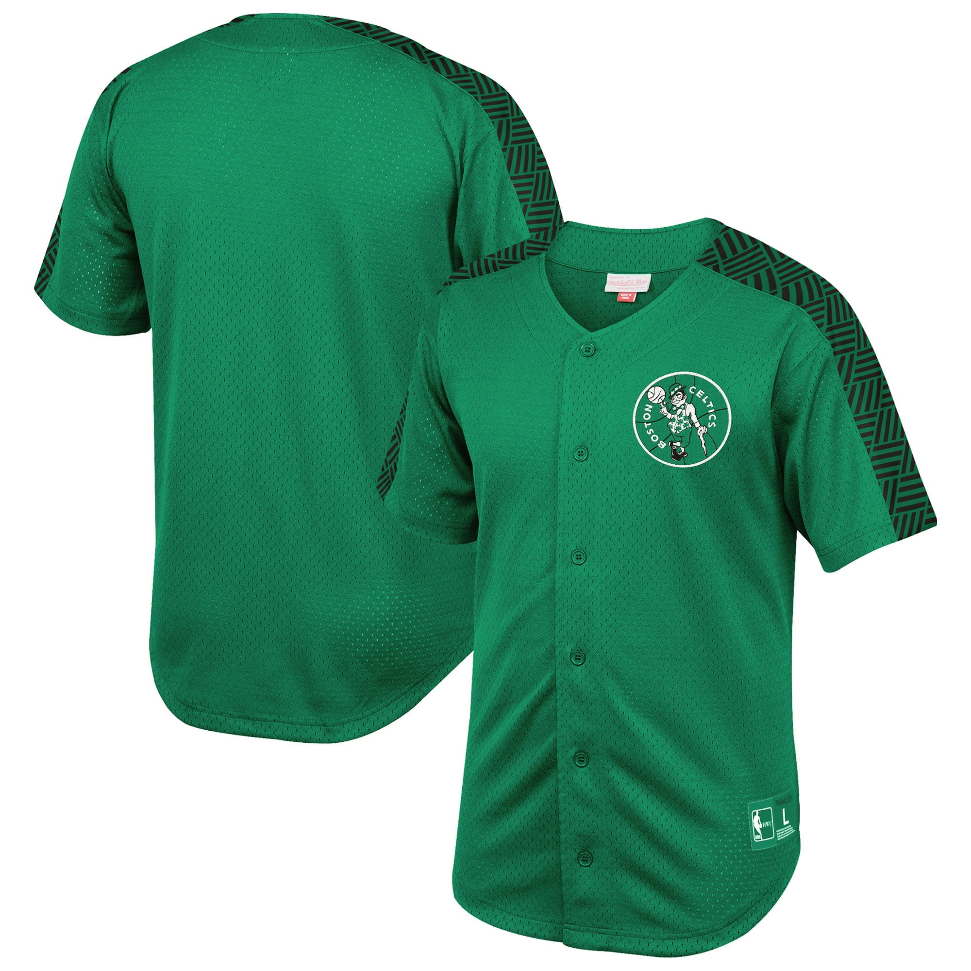 Team Mesh Button-Up Shirt 