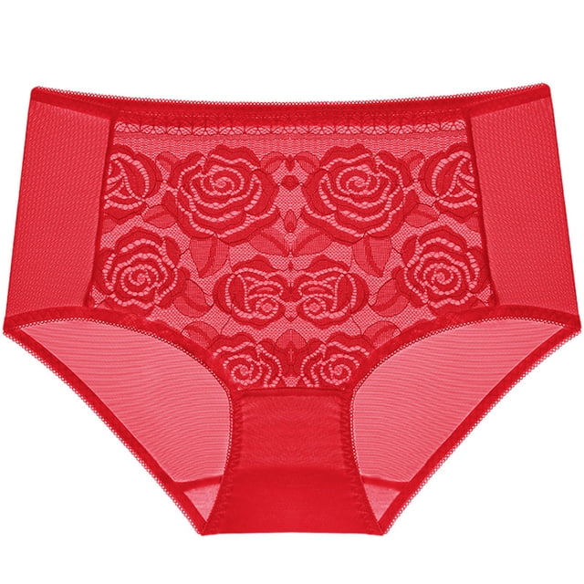Soki Culottes pour Femmes Taille Haute en Dentelle Bikini