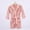 Pink, variant on BRGZLK Kids Fleece Robes Boys Girls Cute Floral Print Plush Soft Flannel Warm Fluffy Bathrobe Home Absorbent Hooded Bath Towels for 3-12 Years Pink Free Size