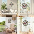 thumbnail image 6 of sruoe Sun Catchers Indoor Window, Stained Glass Panels, Acrylic Suncatcher, Suncatchers Outdoor Decoration, Christmas Home Garden Courtyard Window Hanging Ornament, 6 of 7